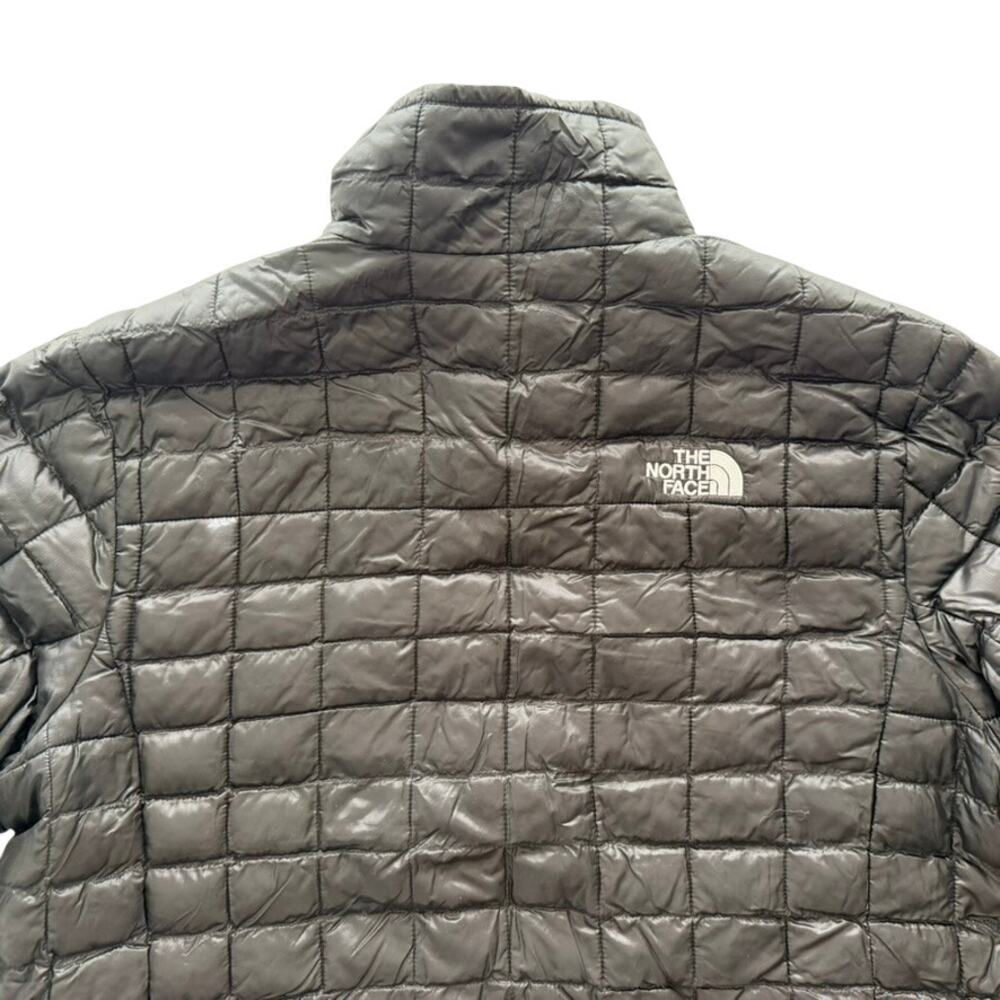 The North Face Men's Thermoball Puffer Jacket Black Large TNF Light Packable - Picture 7 of 9